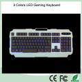 O mais barato Backlight Design ergonômico LED Computer Keyboard Gaming (KB-1901EL)